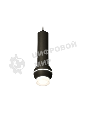 Светильник Ambrella XP1102010 SBK/FR/CL черный песок/белый матовый/прозрачный MR16 GU5.3 LED 3W 4200K