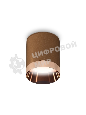 Светильник Ambrella Light XS6304012 SCF/PPG кофе песок/золото розовое полированное MR16 GU5.3 (C6304, N6135)