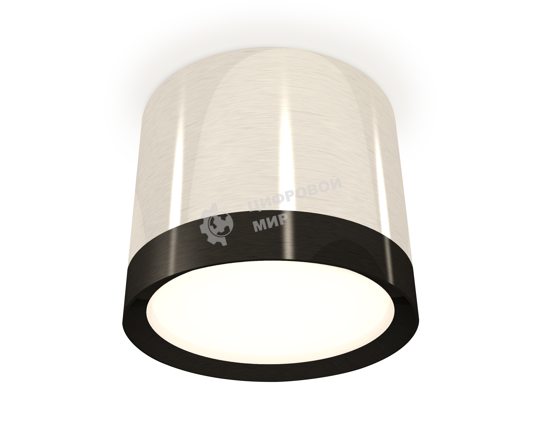 Светильник Ambrella Light XS8120001 PSL/PBK серебро полированное/черный полированный GX53 (C8120, N8113)