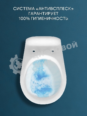 Комплект BAU 6 в 1: рамная инсталляция, унитаз подвесной безободковый Bau Novo, быстросъемное сиденье микролифт, кнопка BAU Stil антивандальная , нержавеющая сталь сатин