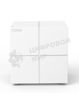 Tenda nova MW6 (3 роутера) АС1200 Двухдиапазонная Wi-Fi Mesh система, 2 порта gigabit ethernet RJ45