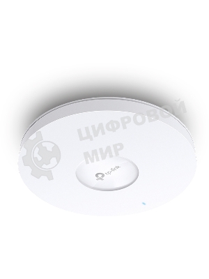 Потолочная точка доступа TP-Link EAP653 AX3000 Ceiling Mount Dual-Band Wi-Fi 6 Access Point, 1 1Gbps RJ45 Port, 574Mbps at2.4 GHz + 2402 Mbps at 5 GHz, 802.3at POE, 2 Internal Antennas