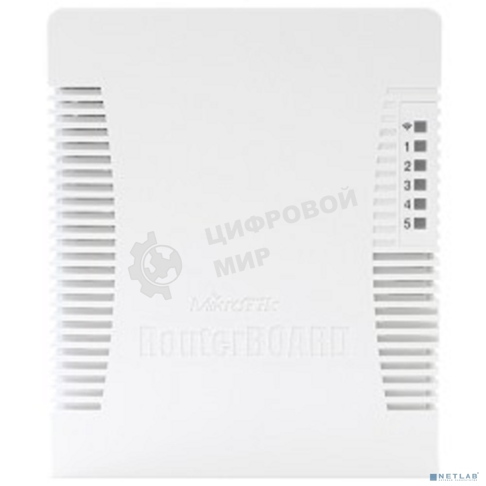 Роутер беспроводной MikroTik RB951UI-2HND N300 10/100BASE-TX белый