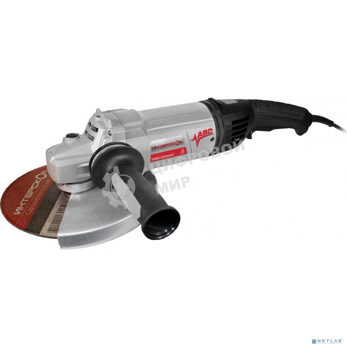 Угловая шлифовальная машина ИНТЕРСКОЛ 2324ABC 4X4 KVADRO 832.0.4.40