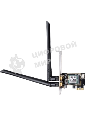 Сетевой адаптер Wi-Fi + Bluetooth Cudy WE3000 AX3000 PCI Express (ант.внеш.съем) 2ант.