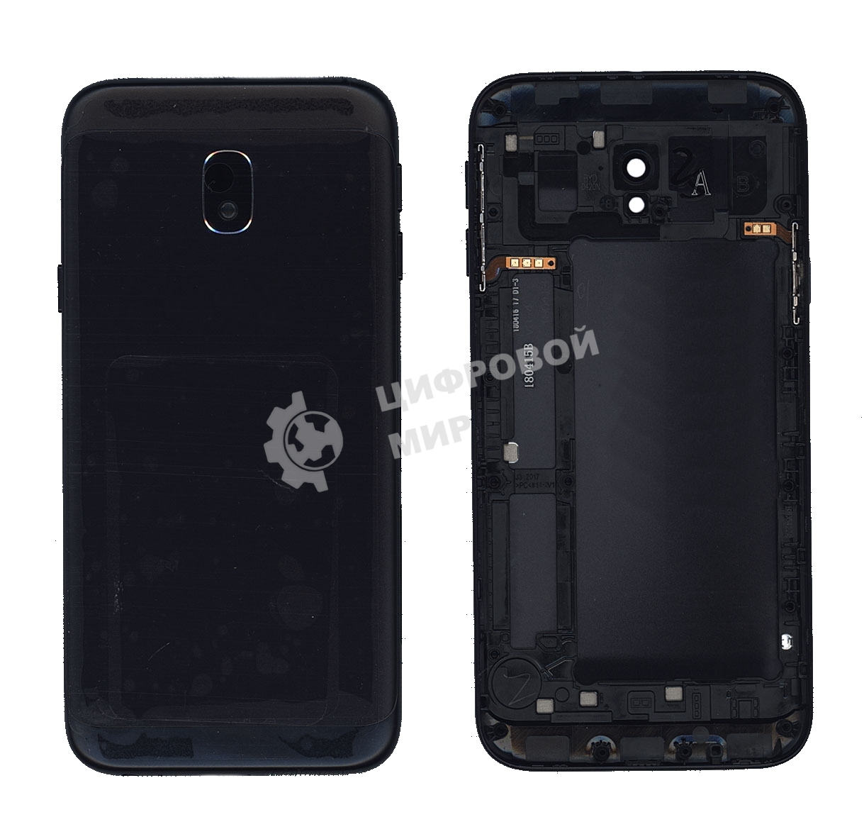 Задняя крышка для Samsung Galaxy J3 (2017) SM-J330F черный