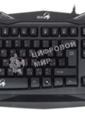 Клавиатура проводная Genius Scorpion K220, USB, черный
