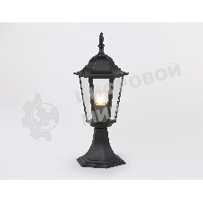 Светильник Ambrella light ST2023 BK/CL черный/прозрачный IP54 E27 max 40W D150*400