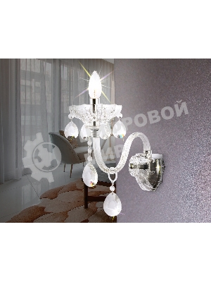 Светильник Ambrella light TR4911 CH/CL хром/прозрачный E14 max 40W 294*160*246