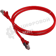 Патч-корд Lanmaster LSZH FTP кат.6, 2.0 м, красный