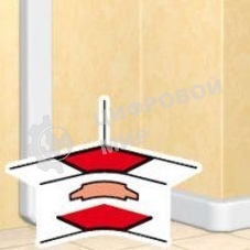 Угол внутренний Legrand 010605, переменный от 80° до 100°, для кабель-канала 105х50мм