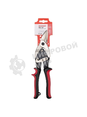 Ножницы по металлу правые Rexant 260 мм никелированные, двухкомпонентные рукоятки