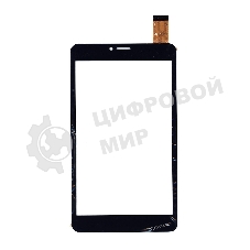 Сенсорное стекло (тачскрин) Kingvina-PG707. черное