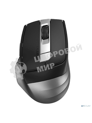 Мышь беспроводная A4Tech Fstyler FB35C серый/черный, 2000 dpi, радиоканал, Bluetooth, USB, кнопки - 6