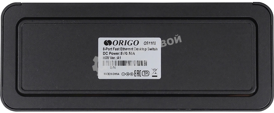 Коммутатор неуправляемый 8-портовый ORIGO OS1108/A1A 100 Мбит/с