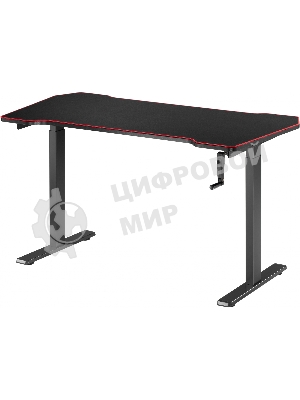 Стол компьютерный Cactus CS-MDL-BK столешница МДФ, черный