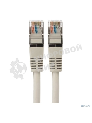 Пaтч-корд F/UTP Rexant, cat. 5e, RJ45-RJ45, экранированный, 24AWG, LSZH, серый, 3м
