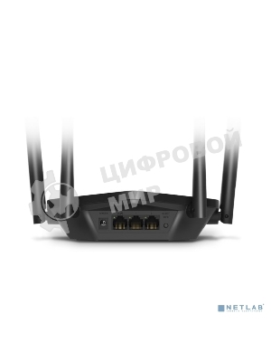 Двухдиапазонный роутер Mercusys MR1500X Wi-Fi 6 AX1500, до 300 Мбит/с на 2,4 ГГц + до 1201 Мбит/с на 5 ГГц