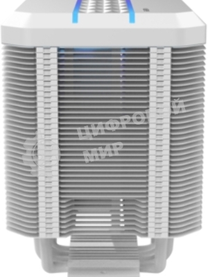 Кулер для процессора Alseye i600-W белый, 120 мм, алюминий/медь, 2300 об/мин, 37.8 дБ, 4 pin, 265 Вт, 160 мм