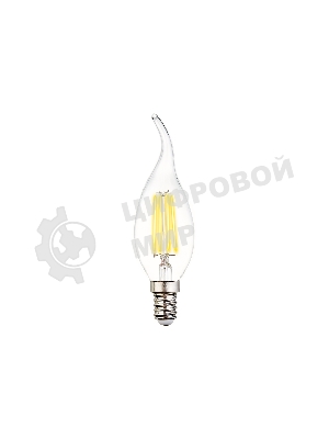 Лампа светодиодная Ambrella light 202215 Filament LED C37L-F 6W E14 4200K (60W)