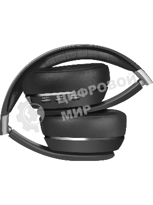 Беспроводные/проводные наушники Defender FreeMotion B540 черный, накладные, Bluetooth + проводной, до 10 ч