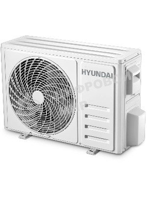Кондиционер сплит-система Hyundai HAC-12/T-PRO 12000 BTU, 23 м², 22/41 дБ, охлаждение, обогрев, осушение, белый