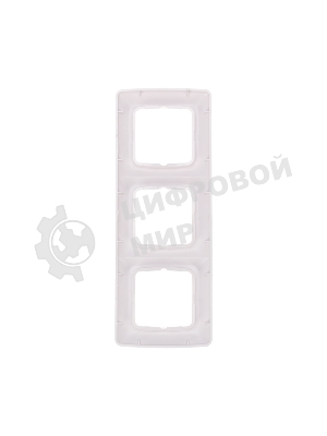 Рамка Kranz 3-я DEA горизонтальная бел (1/10/120)