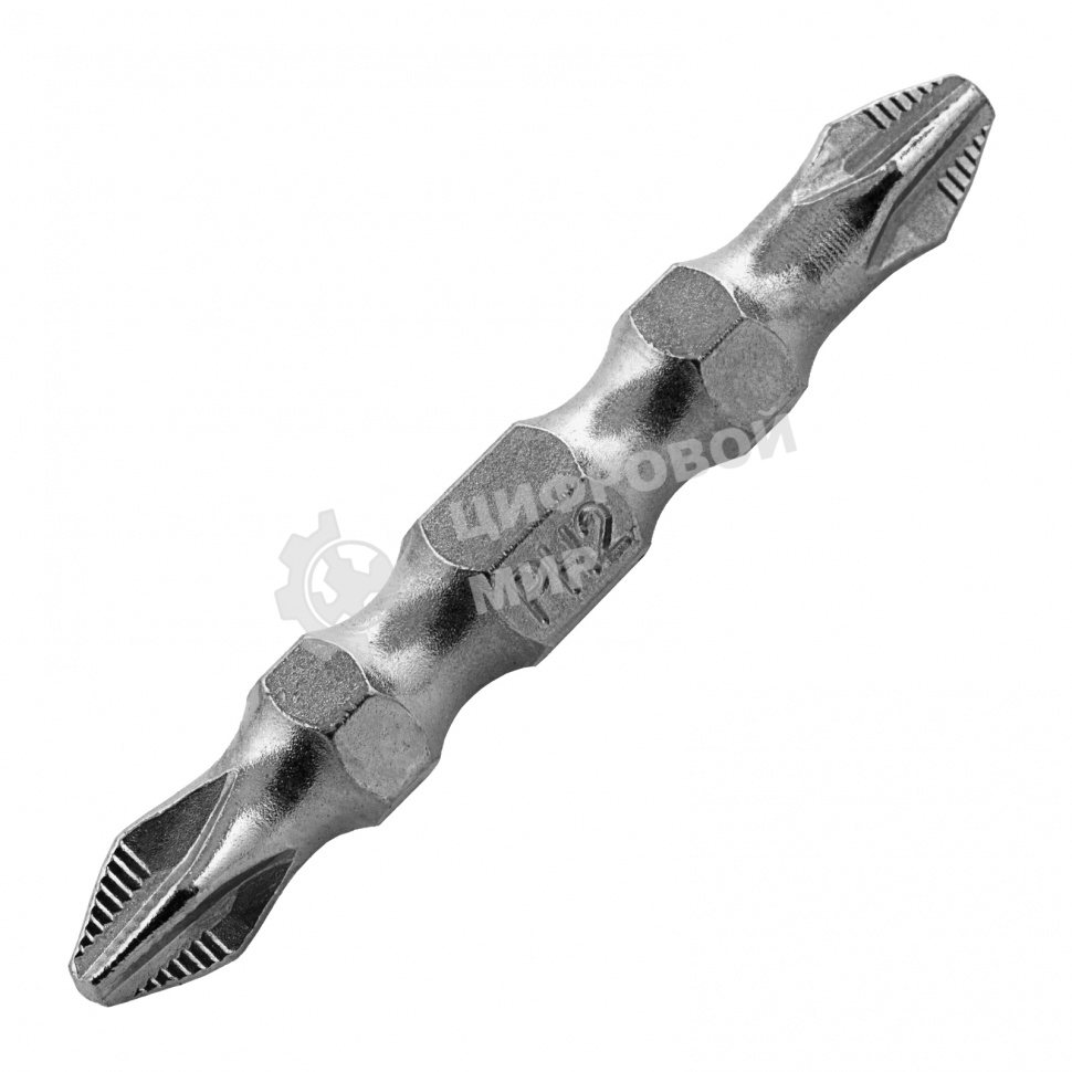 Набор бит двухстор. Gross PH2-PH2х45мм, сталь S2, 10шт.