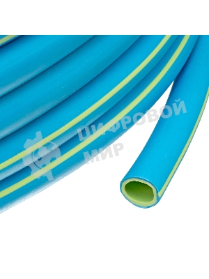 Шланг поливочный Palisad армированный 3 слойный ТЭП 1/2'', 35 м, лазурный