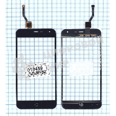 Сенсорное стекло (тачскрин) для Meizu M1 Mini черное