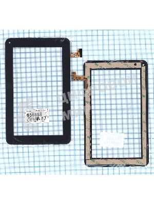 Сенсорное стекло (тачскрин) 10112-0A4945E, черное