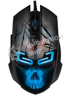 Мышь проводная SVEN RX-G805 черный, 8000 dpi, USB, кнопки - 6