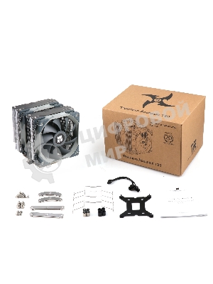 Кулер для процессора Thermalright Peerless Assassin 120 (4-pin PWM, 157mm, Ni/CU, 6x6mm, 2x120мм, 66.17CFM, 25.6dBA, 1500RPM, S: 1700, 1200, 115X, AM5, AM4)