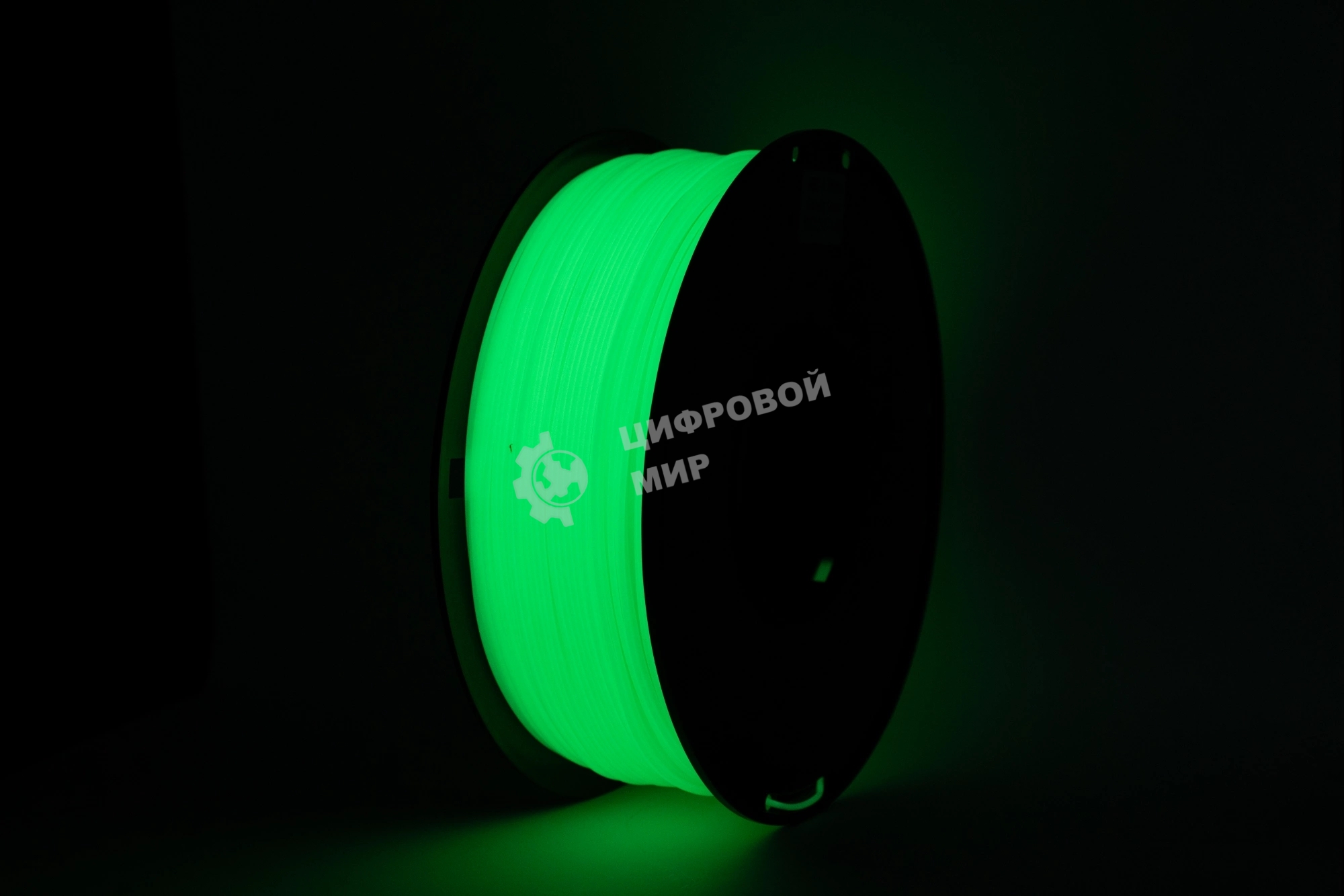 Пластик для принтера 3D Cactus CS-3D-ABS-1KG-L-GN ABS LUMINOUS d1.75мм 1кг 1цв.