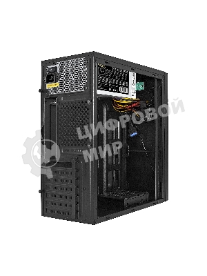 Компьютерный корпус Miditower ExeGate XP-333U-UNS400 (ATX, БП UNS400 с вент. 12см, 1хUSB/2хUSB 3.0, аудио, черный)