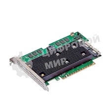 RAID-контроллер Broadcom 9670W-16i SGL (05-50113-00003/03-50113-00002), PCIe 4.0 x16, Full Height, 24G SAS/SATA/NVMe, RAID 0,1,5,6,10,50,60, 16port(2x8 SFF-8654), 8GB Cache, SAS4116W ROC, RTL