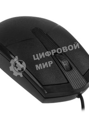 Мышь проводная Perfeo PROFIL черный, 1600 dpi, USB, кнопки - 4