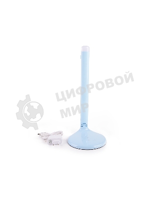 Настольная светодиодная лампа с ночником Ambrella light DE550 BL голубой LED 3000-6400K 8W