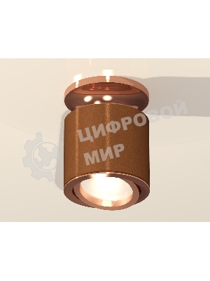 Светильник Ambrella Light XS7404140 SCF/PPG кофе песок/золото розовое полированное MR16 GU5.3 (N7930, C7404, N7005)