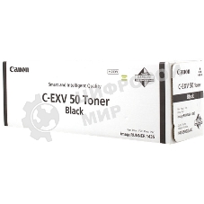 Картридж лазерный Canon C-EXV 50 Toner Black (9436B002), черный, 17600 стр при 6% (689g*1), для IR1435/1435i/1435iF