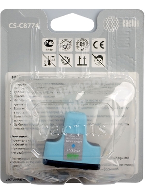 Картридж струйный Cactus CS-C8774 светло-голубой для №177 HP PhotoSmart 3213/3313/8253/C5183/C6183 (
