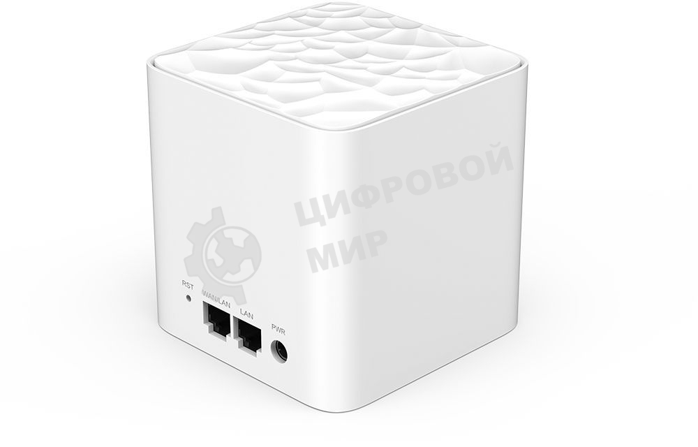 МаршрутизаторTenda nova MW3 (2 роутера) АС1200 Двухдиапазонная Wi-Fi Mesh система, 2 порта fast ethernet RJ45