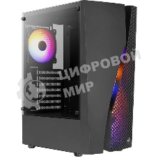 Компьютерный корпус Aerocool / Formula Wave-G-BK-v2 черный без БП mATX 3x120mm 1xUSB2.0 2xUSB3.0 audio
