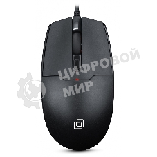 Мышь проводная Oklick 147M V2 черный, 2000 dpi, USB, кнопки - 4
