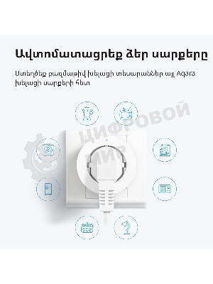 Умная розетка Aqara Smart Plug SP-EUC01