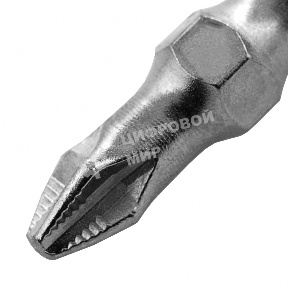 Набор бит двухстор. Gross PH2-PH2х45мм, сталь S2, 10шт.