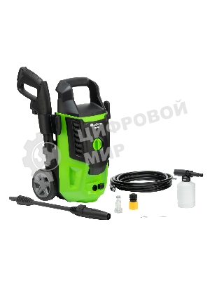 Мойка высокого давления Сибртех АМ-1800, 1800 Вт, 140 бар, 350 л/ч, колесная