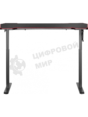 Стол компьютерный Cactus CS-MDL-BK столешница МДФ, черный