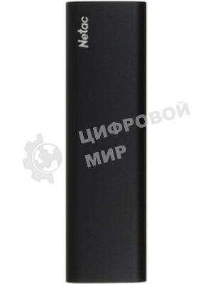Внешний SSD Netac Z SLIM, 250 Gb, USB 3.2 Gen 2 Type-C, R/W 550/480, черный