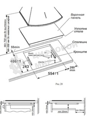Электрическая варочная панель Gefest PVE 4233 K10 15733000